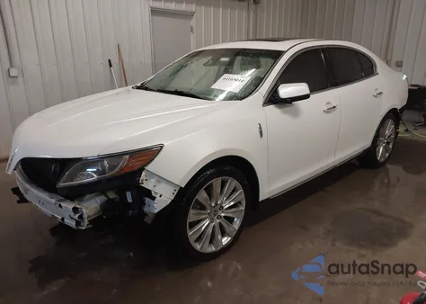 2014 Lincoln Mks Ecoboost z USA, uszkodzony, nr VIN 1LNHL9FT2EG605020